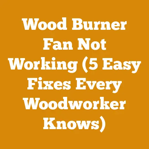Wood Burner Fan Not Working (5 Easy Fixes Every Woodworker Knows)