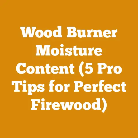 Wood Burner Moisture Content (5 Pro Tips for Perfect Firewood)