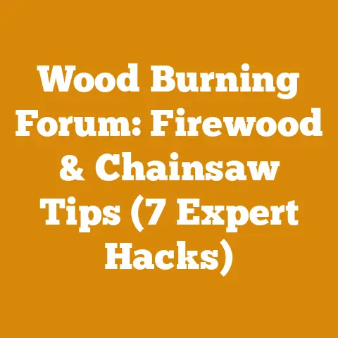 Wood Burning Forum: Firewood & Chainsaw Tips (7 Expert Hacks)