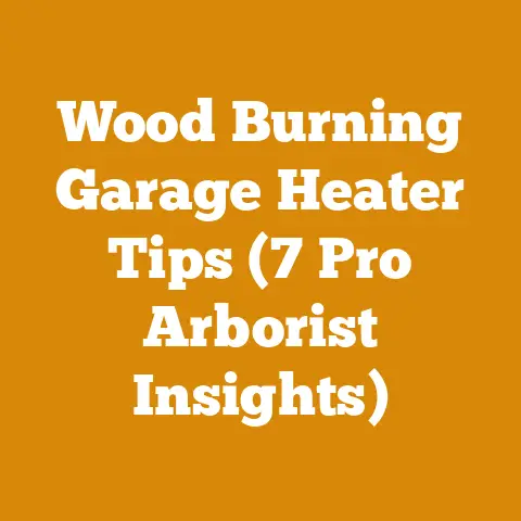 Wood Burning Garage Heater Tips (7 Pro Arborist Insights)