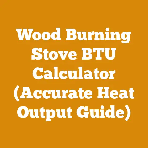 Wood Burning Stove BTU Calculator (Accurate Heat Output Guide)