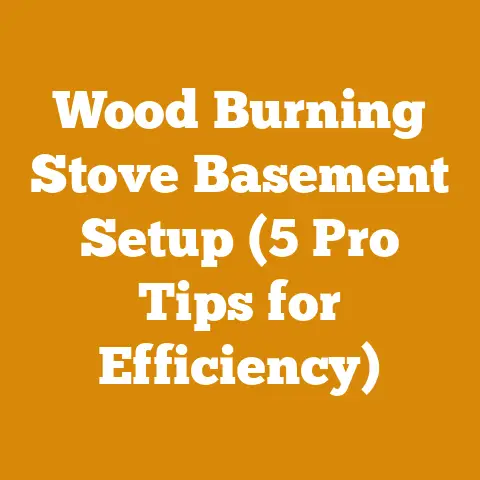 Wood Burning Stove Basement Setup (5 Pro Tips for Efficiency)