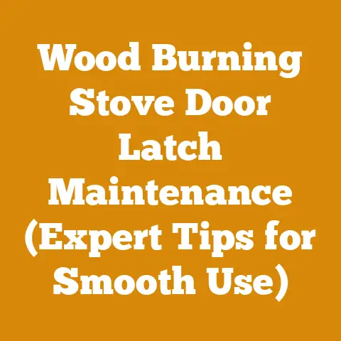 Wood Burning Stove Door Latch Maintenance (Expert Tips for Smooth Use)