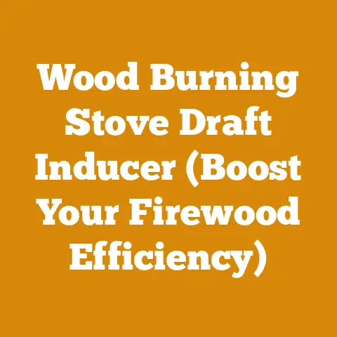 Wood Burning Stove Draft Inducer (Boost Your Firewood Efficiency)