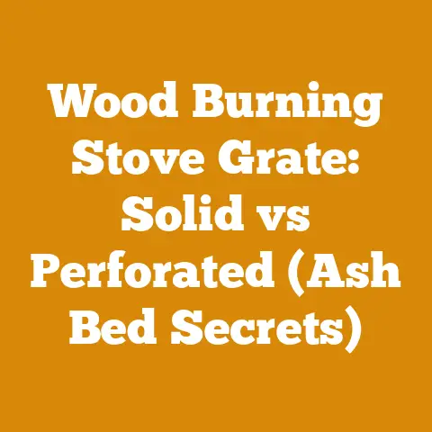 Wood Burning Stove Grate: Solid vs Perforated (Ash Bed Secrets)