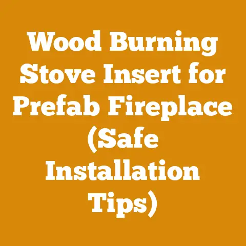 Wood Burning Stove Insert for Prefab Fireplace (Safe Installation Tips)