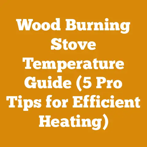Wood Burning Stove Temperature Guide (5 Pro Tips for Efficient Heating)