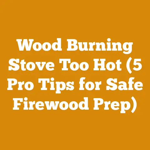 Wood Burning Stove Too Hot (5 Pro Tips for Safe Firewood Prep)