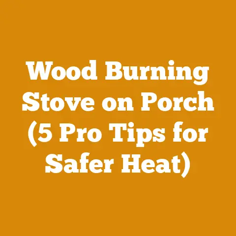 Wood Burning Stove on Porch (5 Pro Tips for Safer Heat)