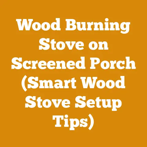Wood Burning Stove on Screened Porch (Smart Wood Stove Setup Tips)