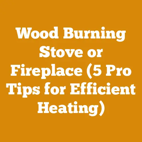 Wood Burning Stove or Fireplace (5 Pro Tips for Efficient Heating)