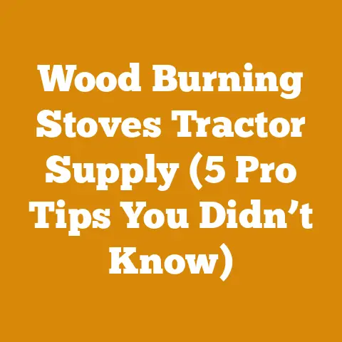 Wood Burning Stoves Tractor Supply (5 Pro Tips You Didn’t Know)