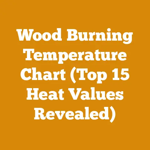 Wood Burning Temperature Chart (Top 15 Heat Values Revealed)