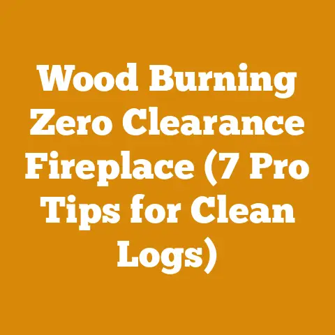 Wood Burning Zero Clearance Fireplace (7 Pro Tips for Clean Logs)