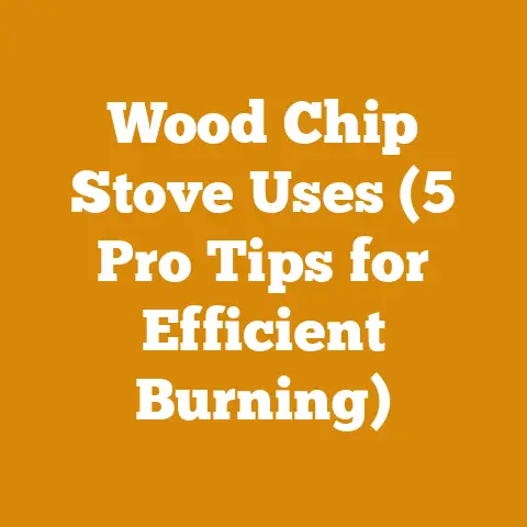 Wood Chip Stove Uses (5 Pro Tips for Efficient Burning)