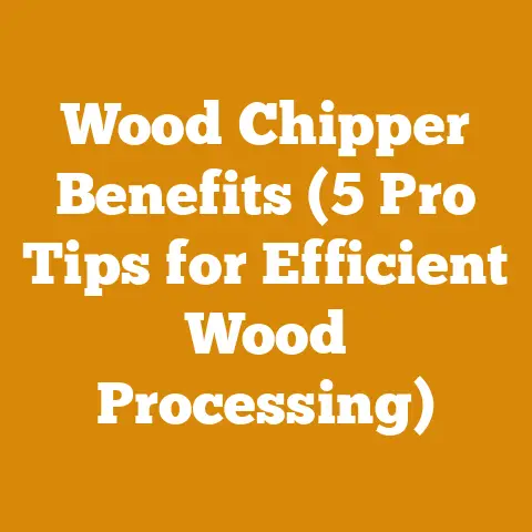 Wood Chipper Benefits (5 Pro Tips for Efficient Wood Processing)