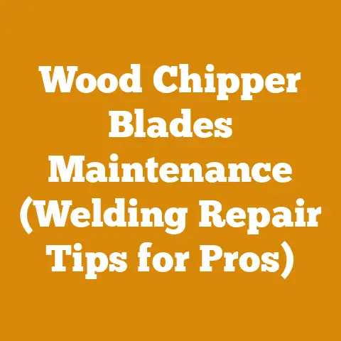 Wood Chipper Blades Maintenance (Welding Repair Tips for Pros)