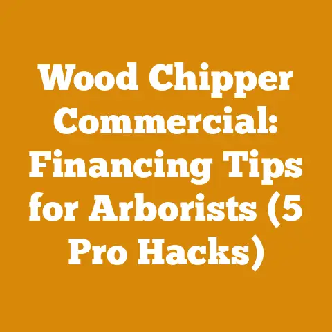 Wood Chipper Commercial: Financing Tips for Arborists (5 Pro Hacks)