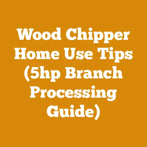 Wood Chipper Home Use Tips (5hp Branch Processing Guide)