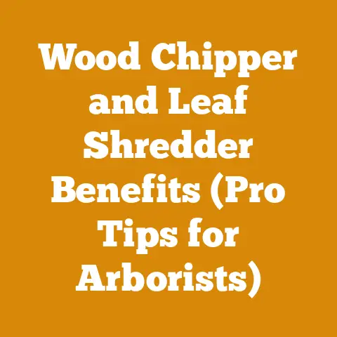 Wood Chipper and Leaf Shredder Benefits (Pro Tips for Arborists)