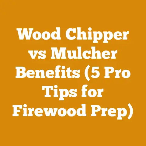Wood Chipper vs Mulcher Benefits (5 Pro Tips for Firewood Prep)