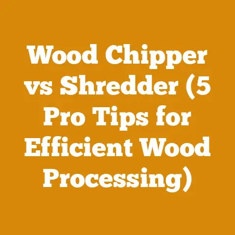 Wood Chipper vs Shredder (5 Pro Tips for Efficient Wood Processing)
