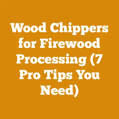 Wood Chippers for Firewood Processing (7 Pro Tips You Need)