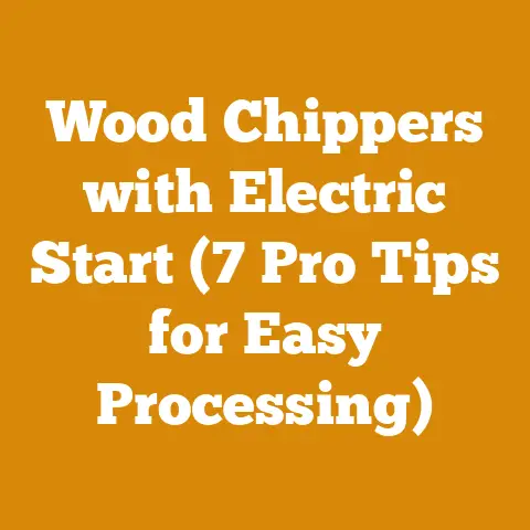 Wood Chippers with Electric Start (7 Pro Tips for Easy Processing)