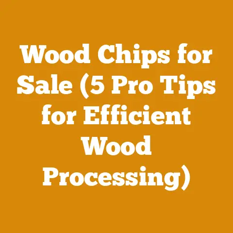 Wood Chips for Sale (5 Pro Tips for Efficient Wood Processing)