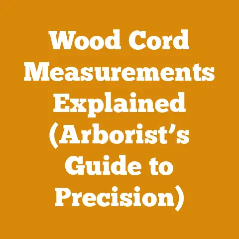 Wood Cord Measurements Explained (Arborist’s Guide to Precision)