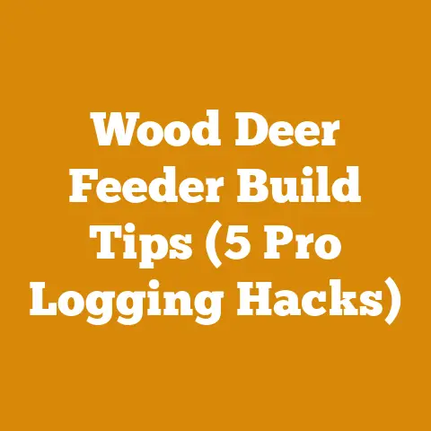 Wood Deer Feeder Build Tips (5 Pro Logging Hacks)