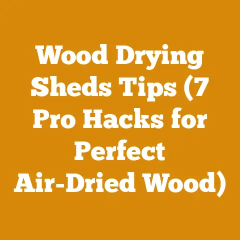 Wood Drying Sheds Tips (7 Pro Hacks for Perfect Air-Dried Wood)