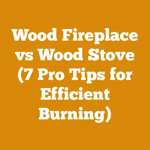 Wood Fireplace vs Wood Stove (7 Pro Tips for Efficient Burning)
