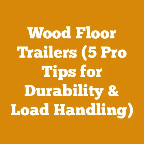 Wood Floor Trailers (5 Pro Tips for Durability & Load Handling)