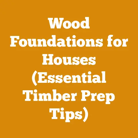 Wood Foundations for Houses (Essential Timber Prep Tips)