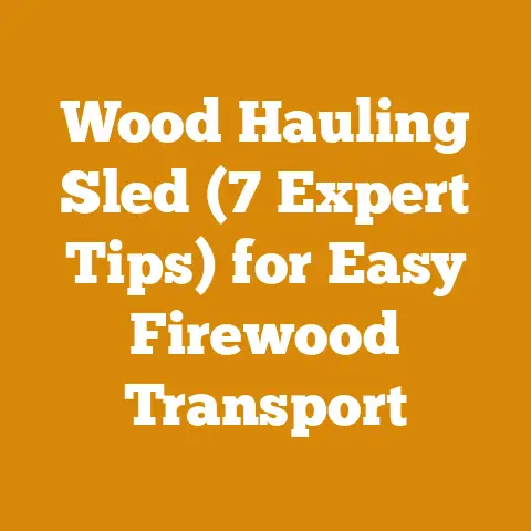 Wood Hauling Sled (7 Expert Tips) for Easy Firewood Transport