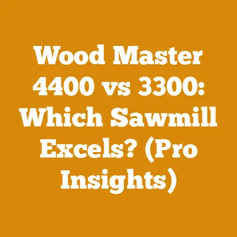 Wood Master 4400 vs 3300: Which Sawmill Excels? (Pro Insights)