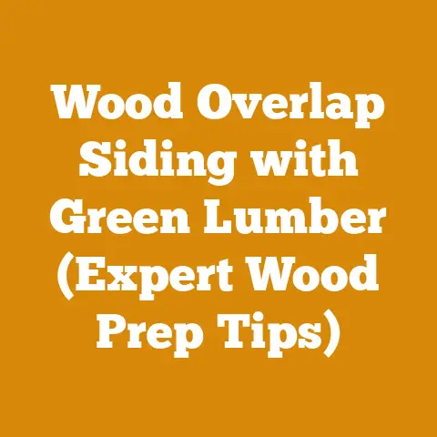 Wood Overlap Siding with Green Lumber (Expert Wood Prep Tips)