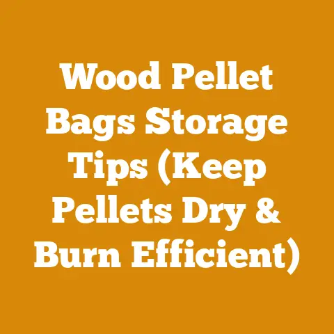 Wood Pellet Bags Storage Tips (Keep Pellets Dry & Burn Efficient)