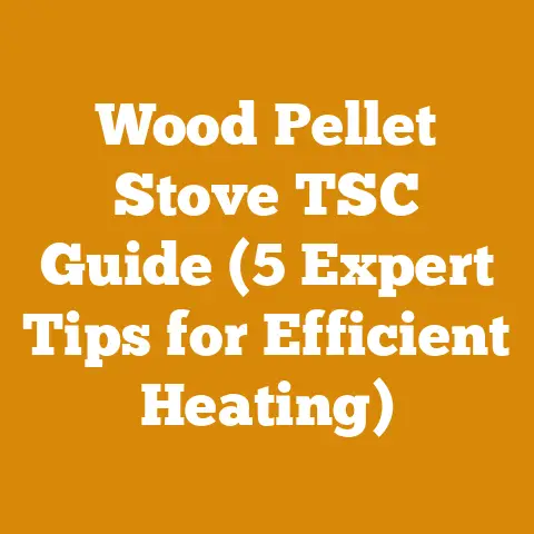 Wood Pellet Stove TSC Guide (5 Expert Tips for Efficient Heating)
