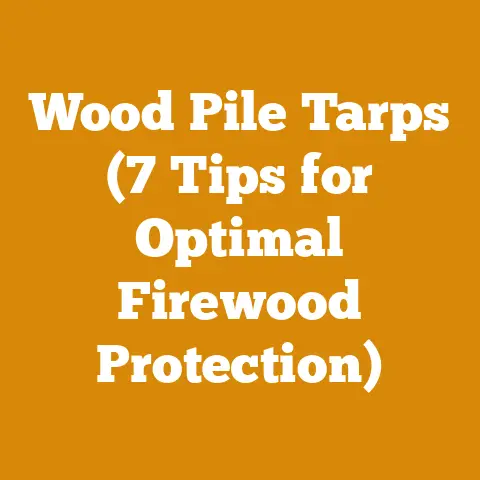 Wood Pile Tarps (7 Tips for Optimal Firewood Protection)
