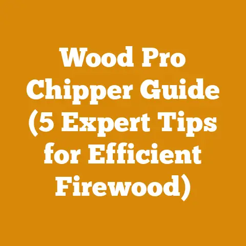 Wood Pro Chipper Guide (5 Expert Tips for Efficient Firewood)