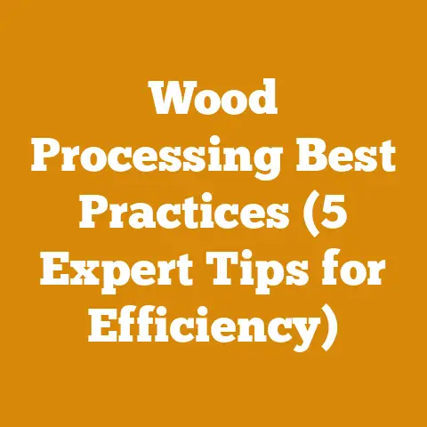 Wood Processing Best Practices (5 Expert Tips for Efficiency)