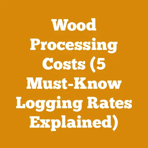 Wood Processing Costs (5 Must-Know Logging Rates Explained)