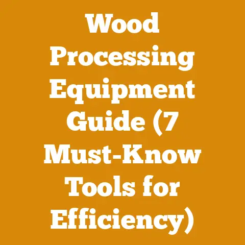 Wood Processing Equipment Guide (7 Must-Know Tools for Efficiency)
