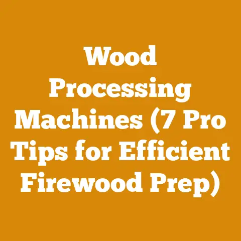 Wood Processing Machines (7 Pro Tips for Efficient Firewood Prep)
