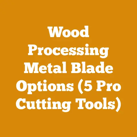 Wood Processing Metal Blade Options (5 Pro Cutting Tools)