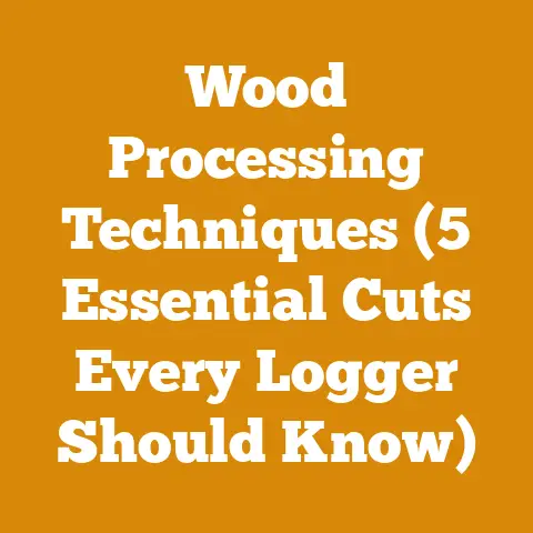 Wood Processing Techniques (5 Essential Cuts Every Logger Should Know)
