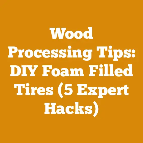 Wood Processing Tips: DIY Foam Filled Tires (5 Expert Hacks)