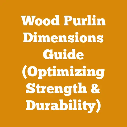 Wood Purlin Dimensions Guide (Optimizing Strength & Durability)